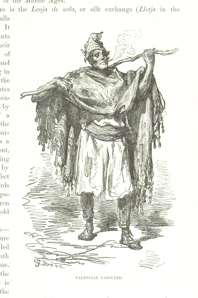 An illustration from Spain ... Illustrated by Gustave Doré. Translated by J. Thomson, 1876, leaf 53