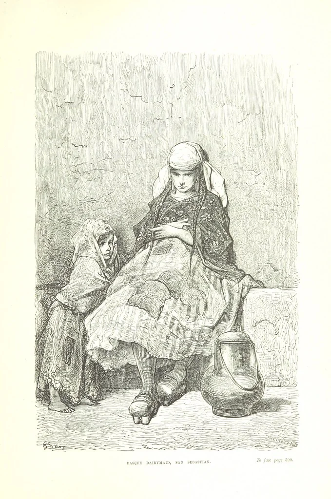 An illustration from Spain ... Illustrated by Gustave Doré. Translated by J. Thomson, 1876, leaf 537