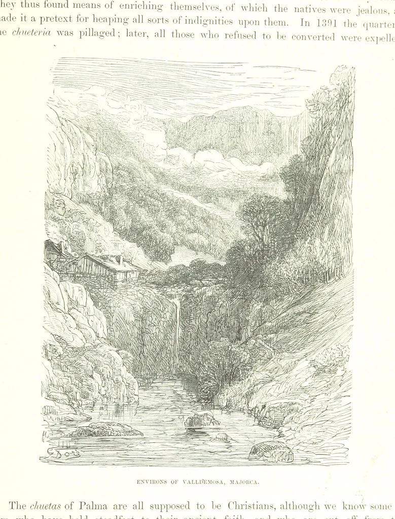 An illustration from Spain ... Illustrated by Gustave Doré. Translated by J. Thomson, 1876, leaf 543