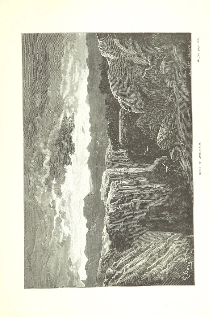 An illustration from Spain ... Illustrated by Gustave Doré. Translated by J. Thomson, 1876, leaf 545