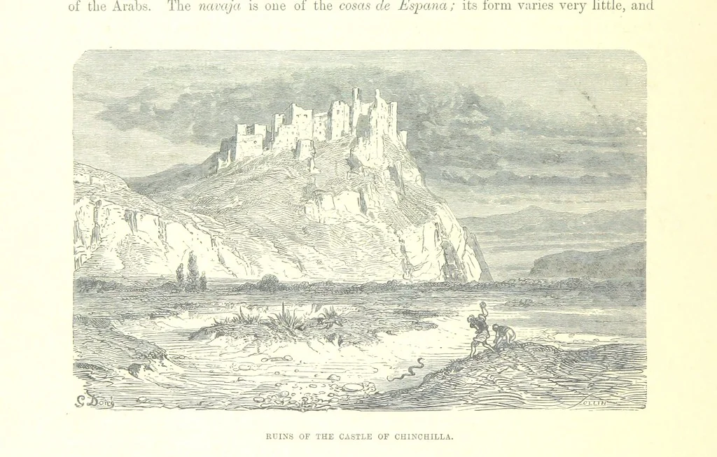 An illustration from Spain ... Illustrated by Gustave Doré. Translated by J. Thomson, 1881, leaf 102