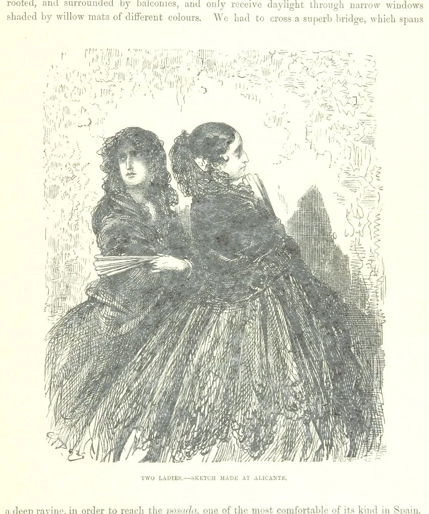 An illustration from Spain ... Illustrated by Gustave Doré. Translated by J. Thomson, 1881, leaf 113