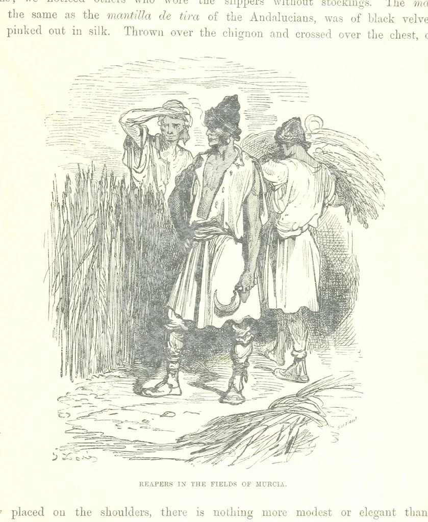 An illustration from Spain ... Illustrated by Gustave Doré. Translated by J. Thomson, 1881, leaf 121