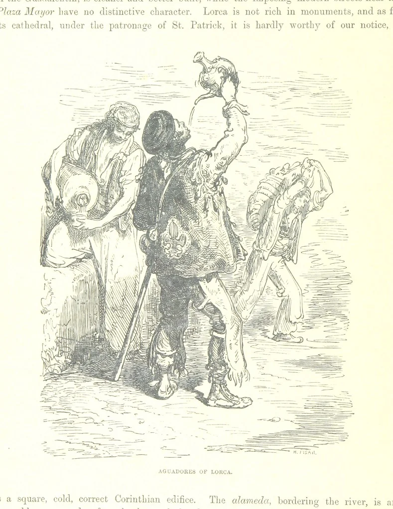 An illustration from Spain ... Illustrated by Gustave Doré. Translated by J. Thomson, 1881, leaf 128
