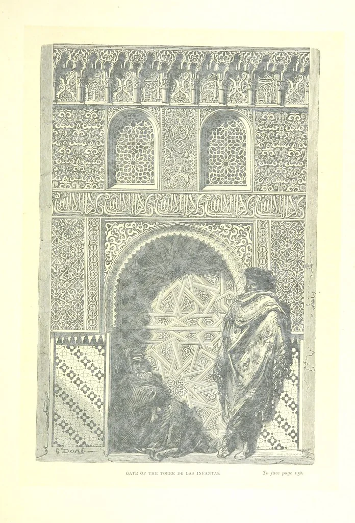 An illustration from Spain ... Illustrated by Gustave Doré. Translated by J. Thomson, 1881, leaf 151