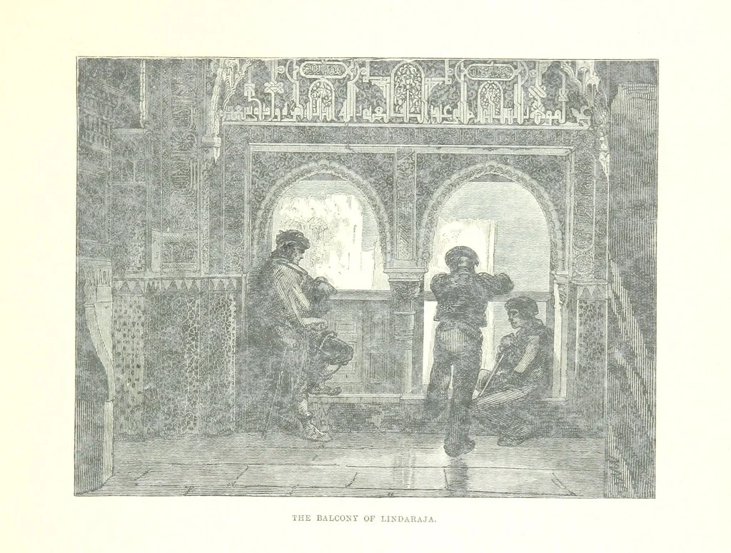 An illustration from Spain ... Illustrated by Gustave Doré. Translated by J. Thomson, 1881, leaf 157