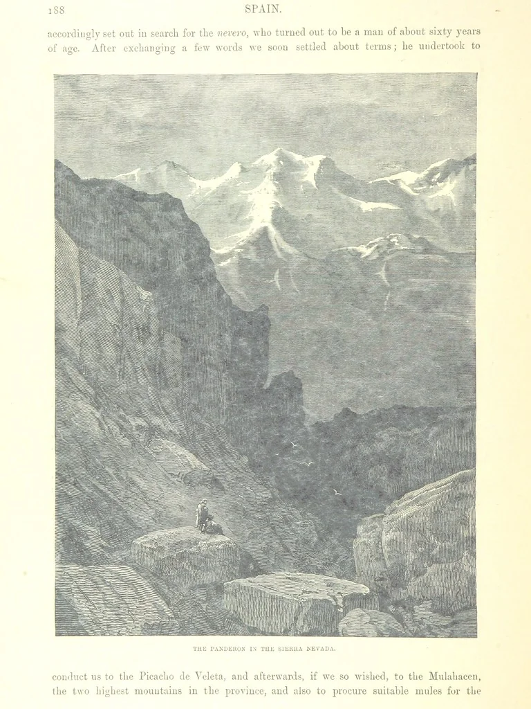 An illustration from Spain ... Illustrated by Gustave Doré. Translated by J. Thomson, 1881, leaf 208