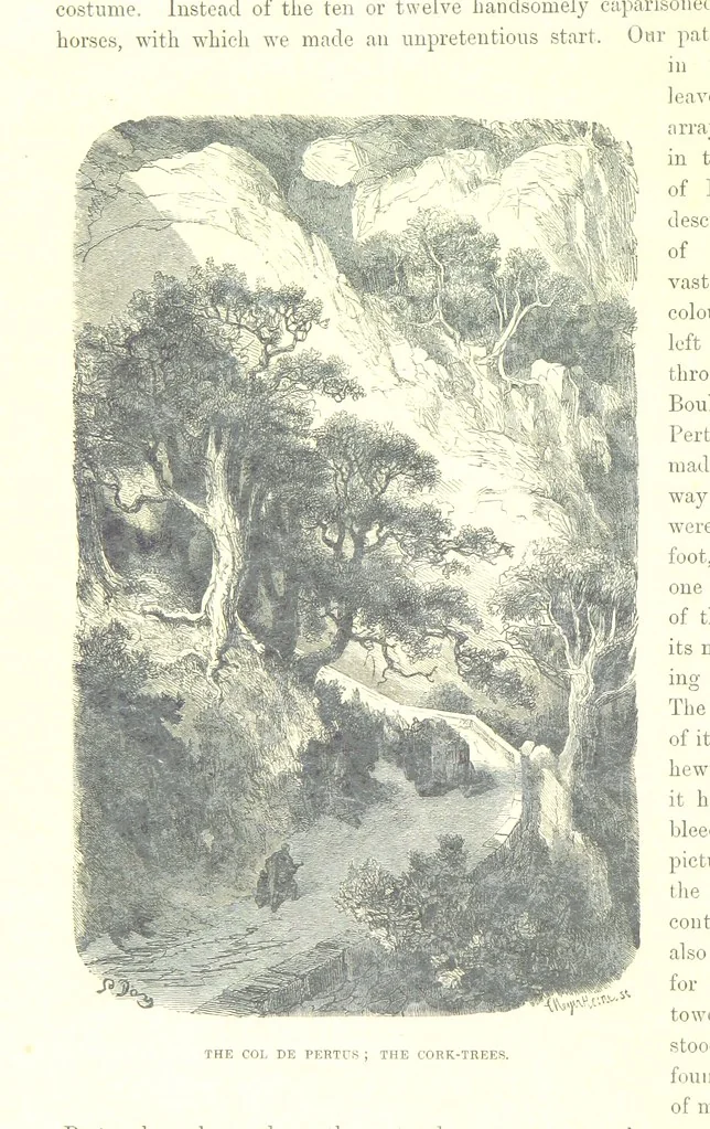 An illustration from Spain ... Illustrated by Gustave Doré. Translated by J. Thomson, 1881, leaf 22