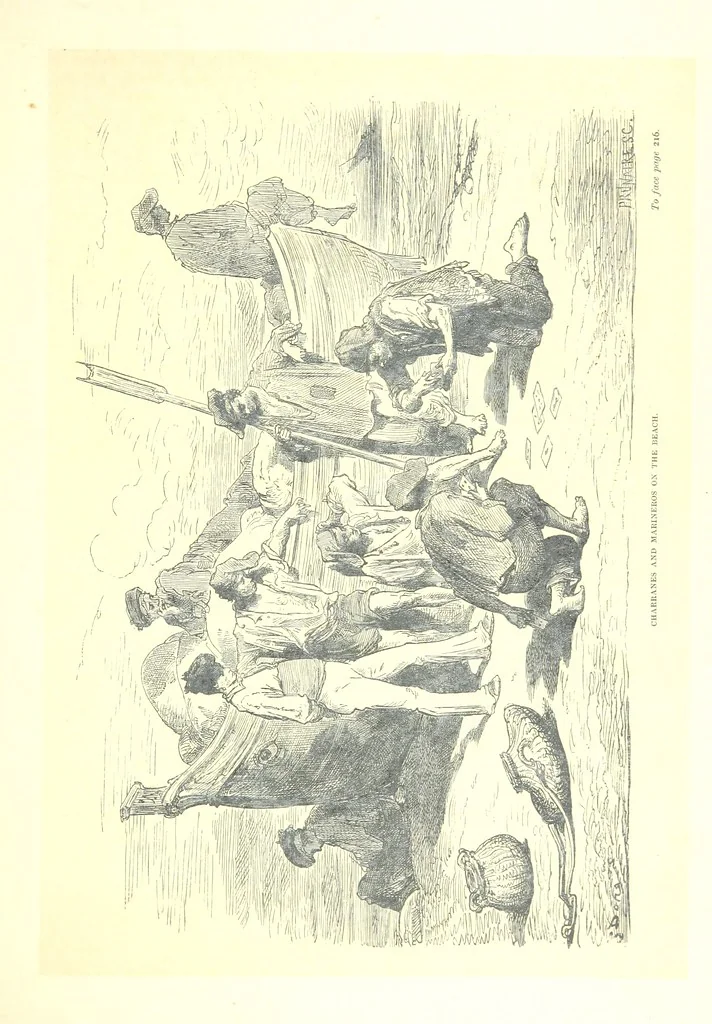 An illustration from Spain ... Illustrated by Gustave Doré. Translated by J. Thomson, 1881, leaf 237