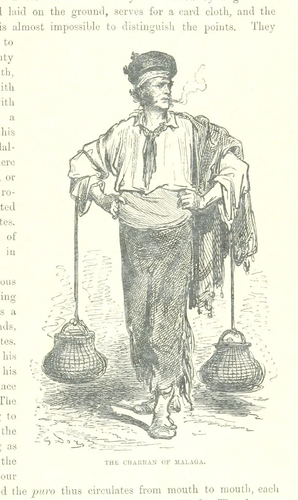 An illustration from Spain ... Illustrated by Gustave Doré. Translated by J. Thomson, 1881, leaf 239