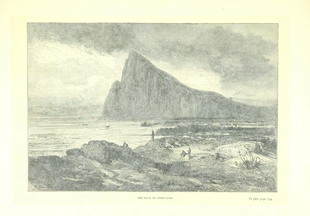 An illustration from Spain ... Illustrated by Gustave Doré. Translated by J. Thomson, 1881, leaf 257