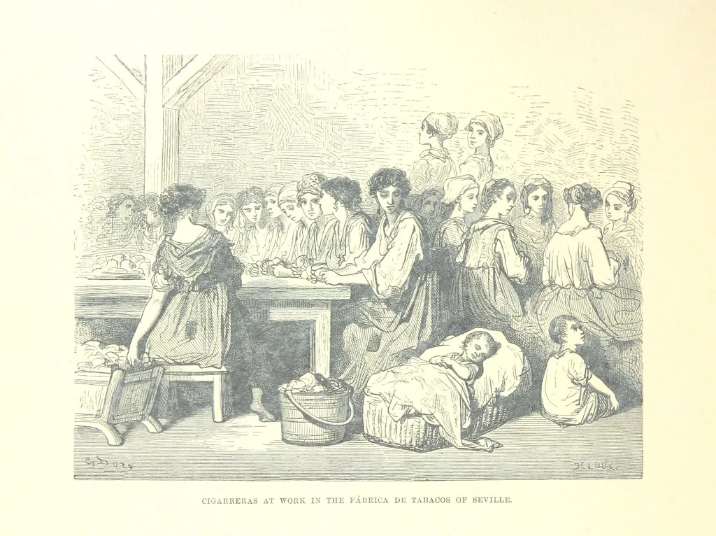 An illustration from Spain ... Illustrated by Gustave Doré. Translated by J. Thomson, 1881, leaf 272