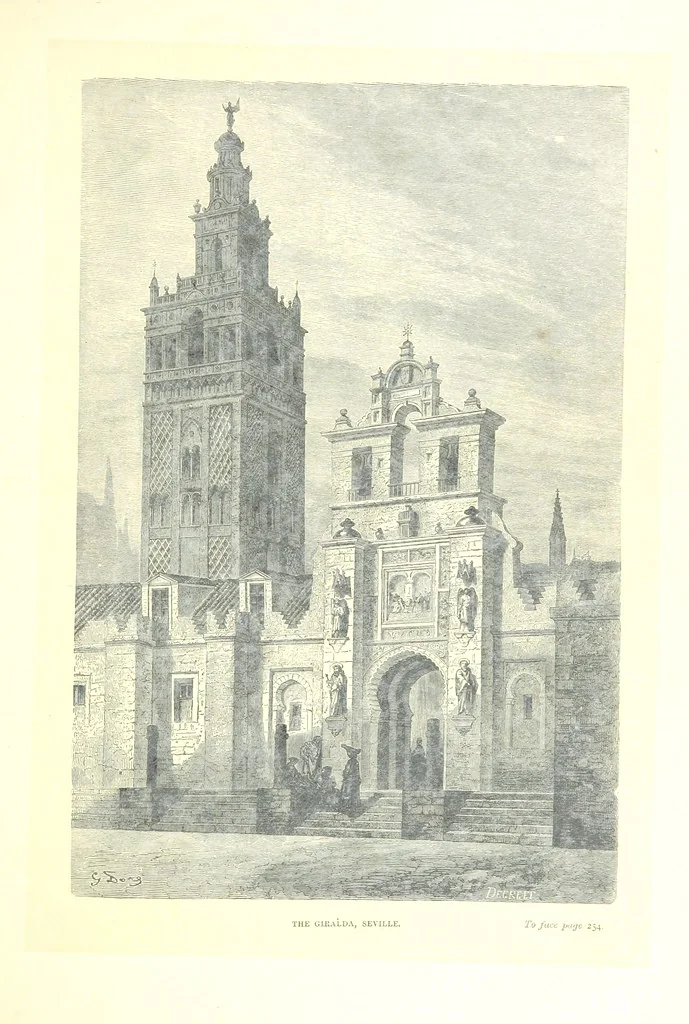An illustration from Spain ... Illustrated by Gustave Doré. Translated by J. Thomson, 1881, leaf 277