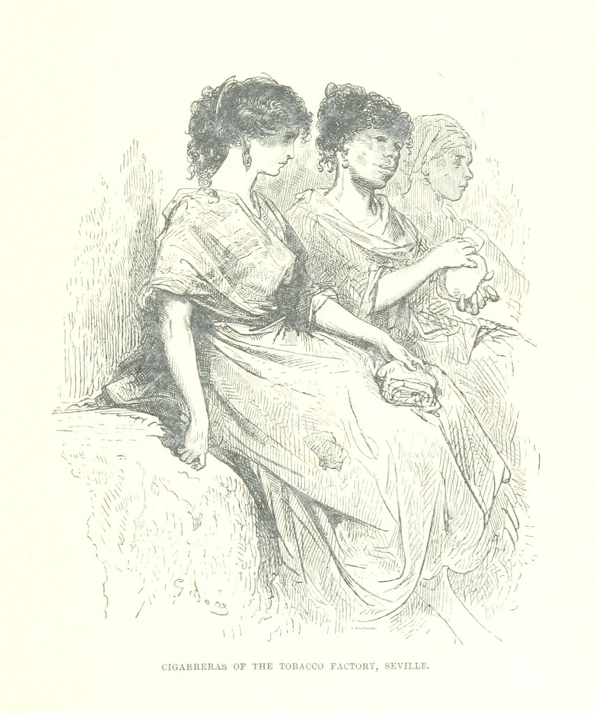 An illustration from Spain ... Illustrated by Gustave Doré. Translated by J. Thomson, 1881, leaf 299