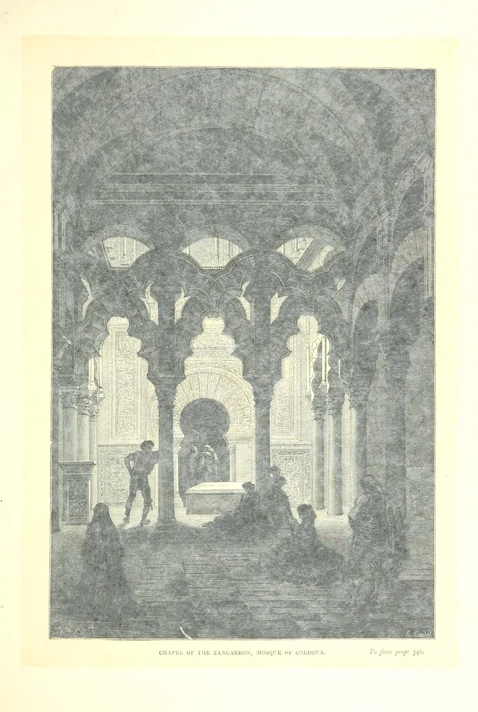 An illustration from Spain ... Illustrated by Gustave Doré. Translated by J. Thomson, 1881, leaf 369