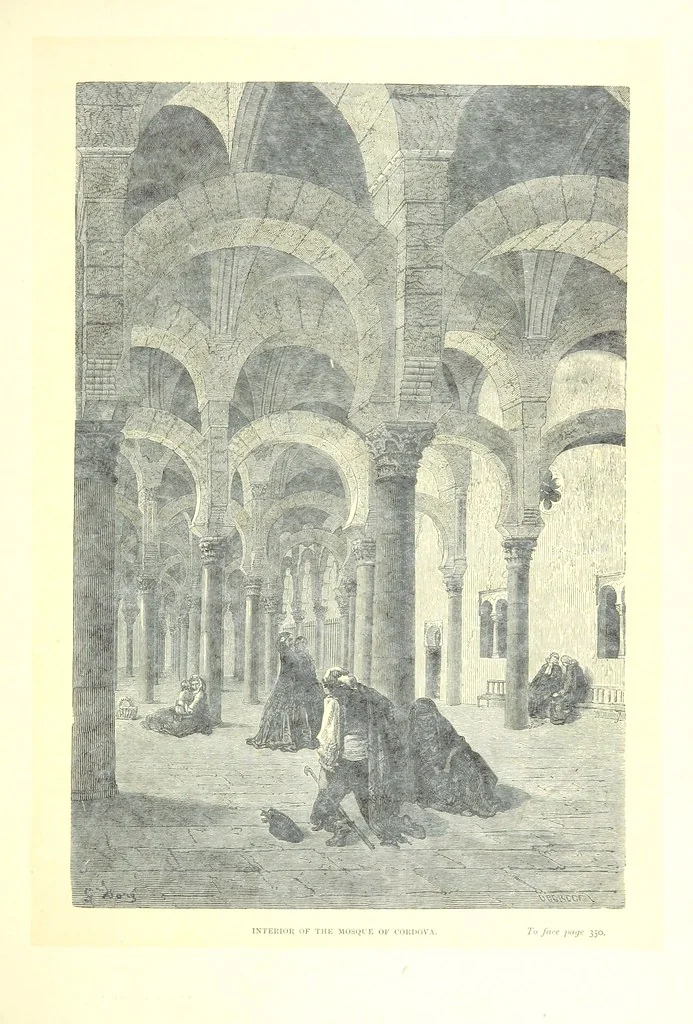 An illustration from Spain ... Illustrated by Gustave Doré. Translated by J. Thomson, 1881, leaf 373