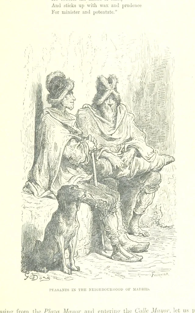 An illustration from Spain ... Illustrated by Gustave Doré. Translated by J. Thomson, 1881, leaf 433