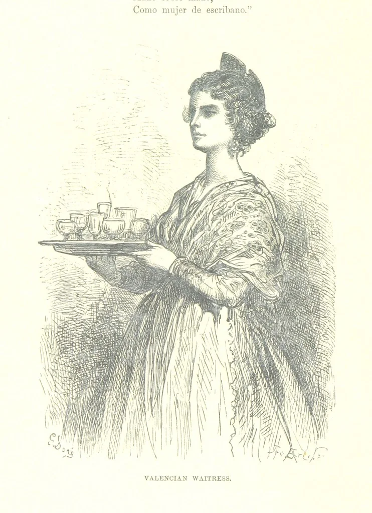 An illustration from Spain ... Illustrated by Gustave Doré. Translated by J. Thomson, 1881, leaf 434