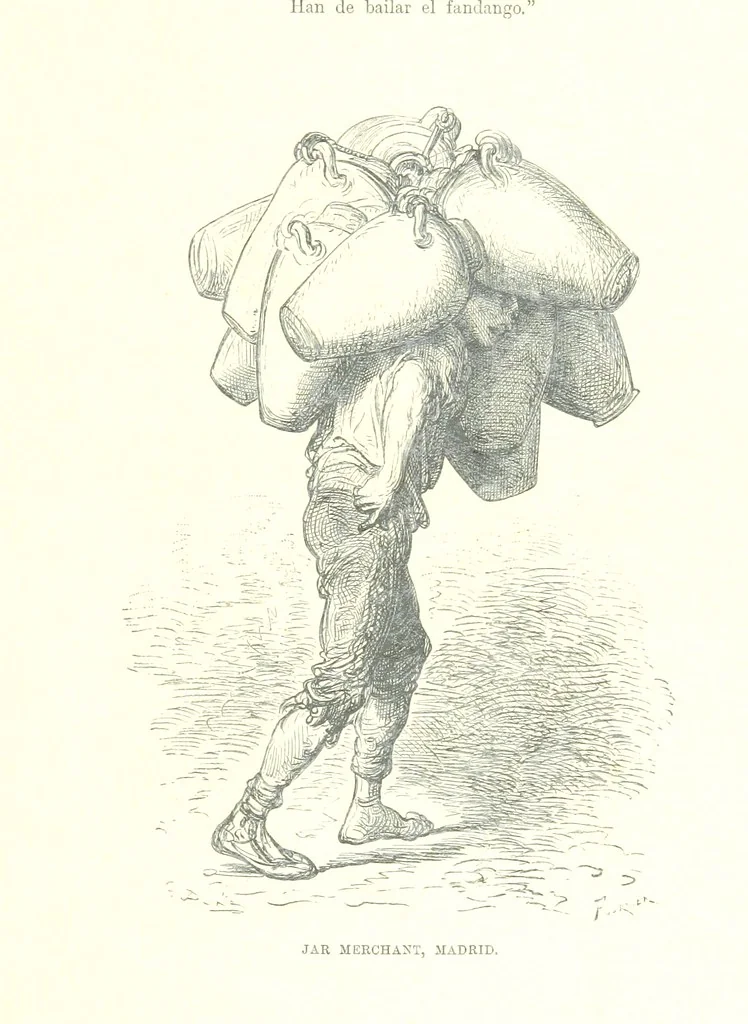 An illustration from Spain ... Illustrated by Gustave Doré. Translated by J. Thomson, 1881, leaf 435
