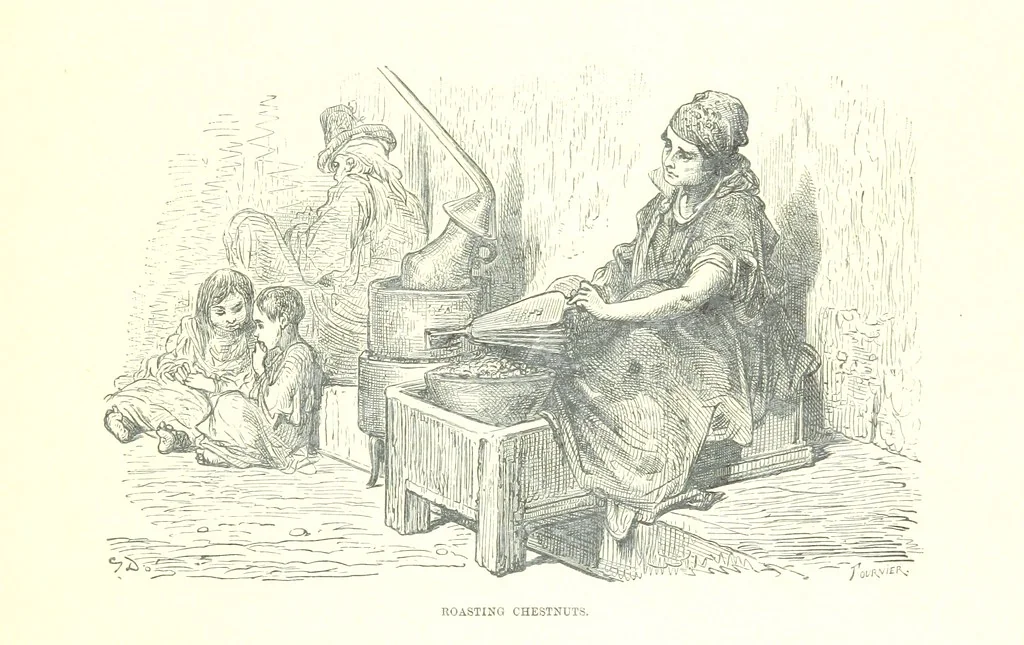 An illustration from Spain ... Illustrated by Gustave Doré. Translated by J. Thomson, 1881, leaf 437