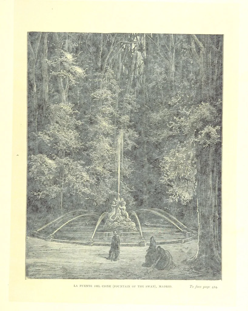 An illustration from Spain ... Illustrated by Gustave Doré. Translated by J. Thomson, 1881, leaf 447