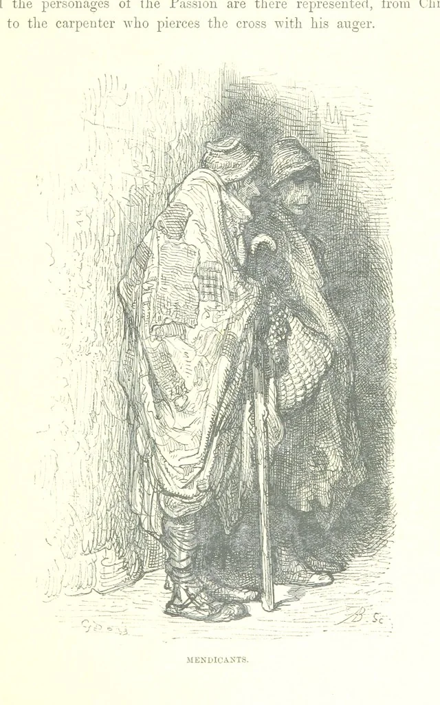 An illustration from Spain ... Illustrated by Gustave Doré. Translated by J. Thomson, 1881, leaf 473