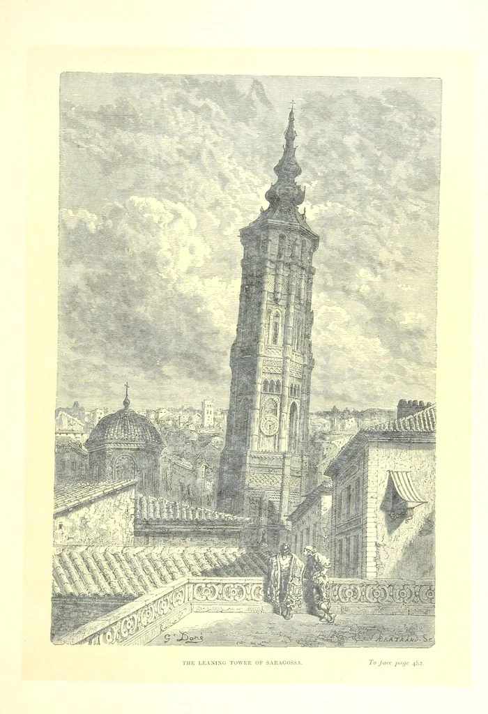 An illustration from Spain ... Illustrated by Gustave Doré. Translated by J. Thomson, 1881, leaf 505