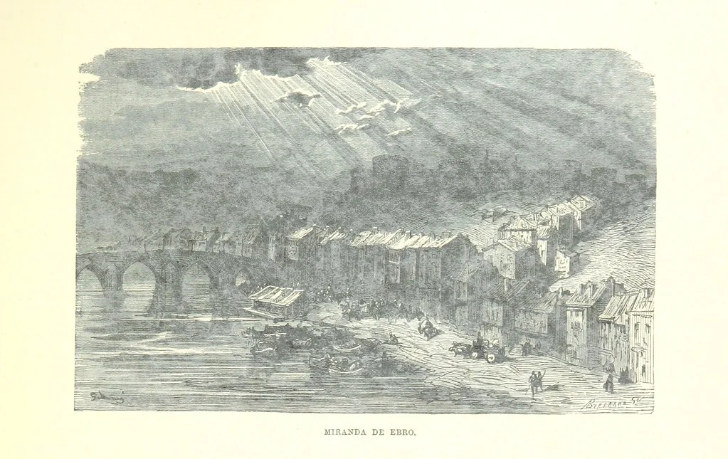 An illustration from Spain ... Illustrated by Gustave Doré. Translated by J. Thomson, 1881, leaf 517