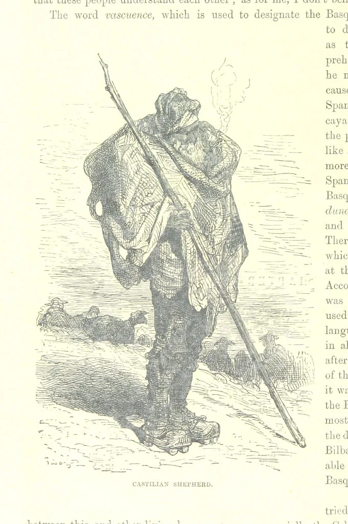 An illustration from Spain ... Illustrated by Gustave Doré. Translated by J. Thomson, 1881, leaf 518