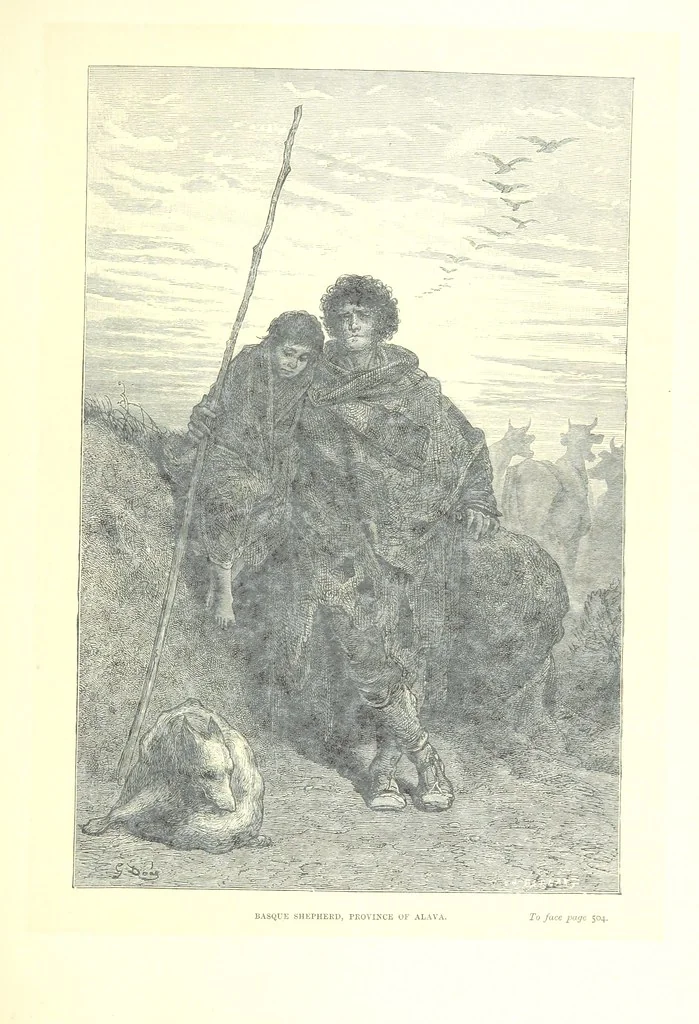 An illustration from Spain ... Illustrated by Gustave Doré. Translated by J. Thomson, 1881, leaf 527