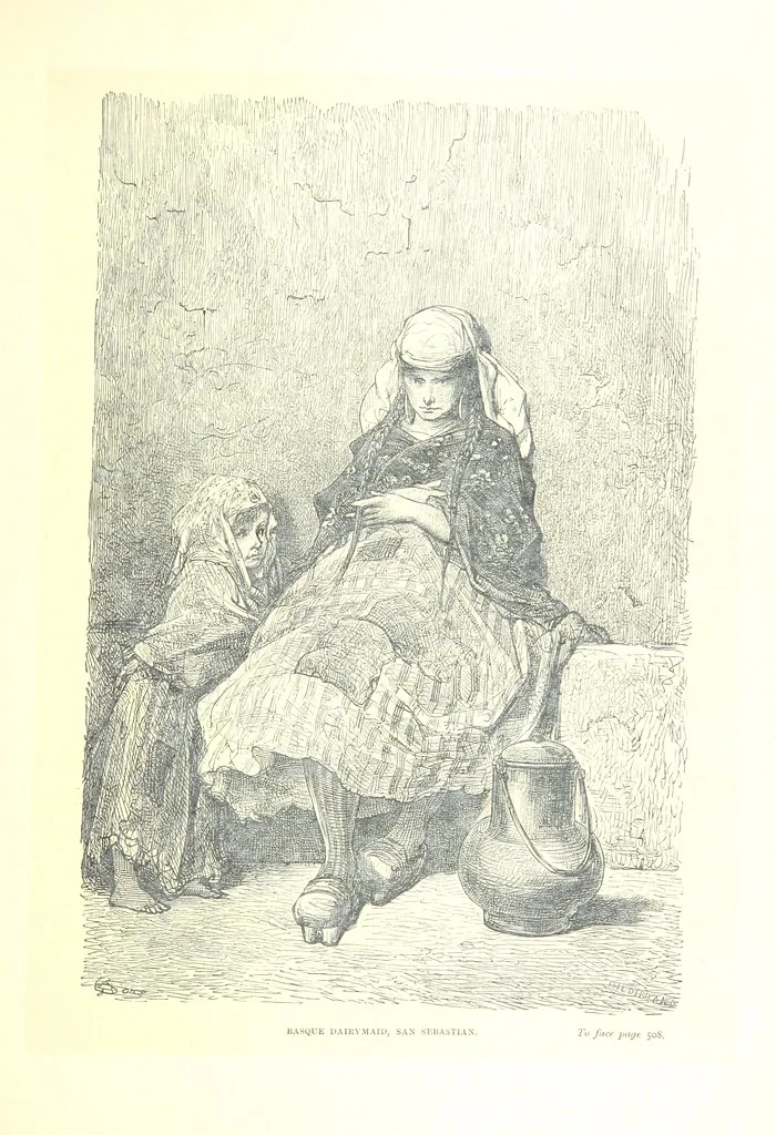 An illustration from Spain ... Illustrated by Gustave Doré. Translated by J. Thomson, 1881, leaf 531