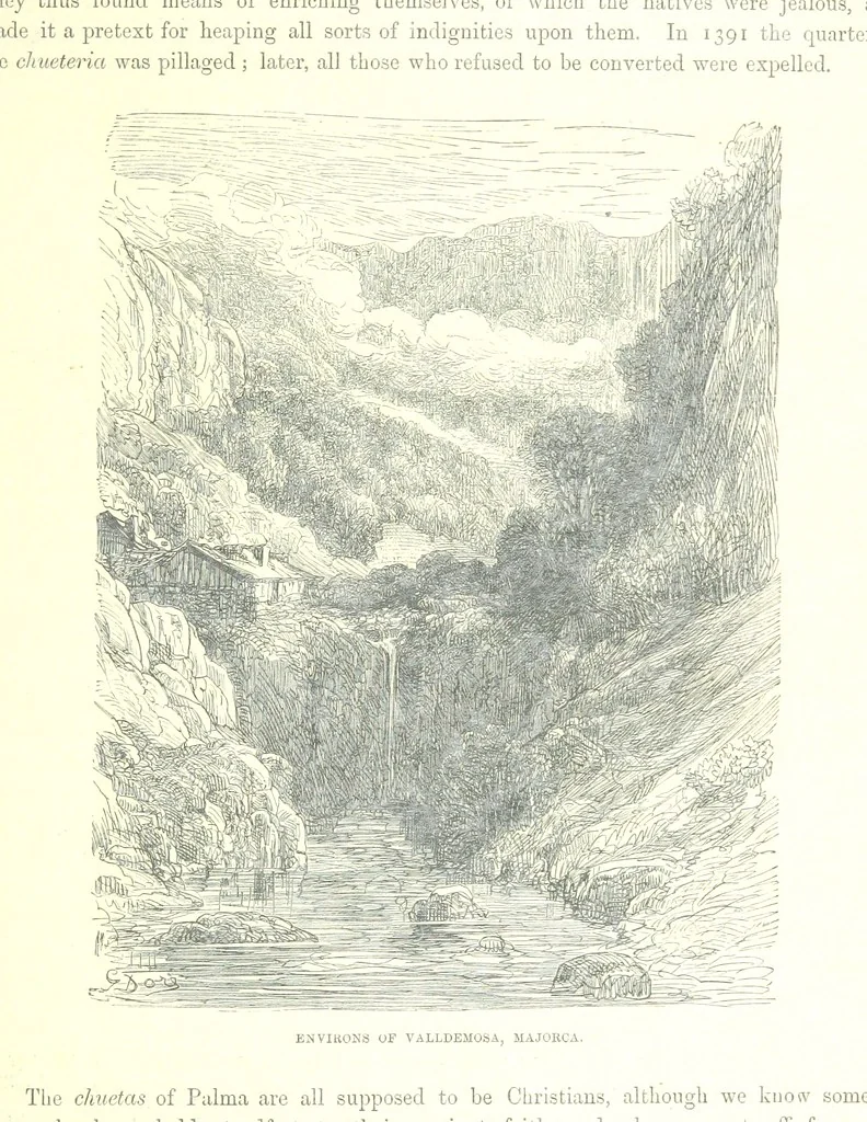 An illustration from Spain ... Illustrated by Gustave Doré. Translated by J. Thomson, 1881, leaf 537