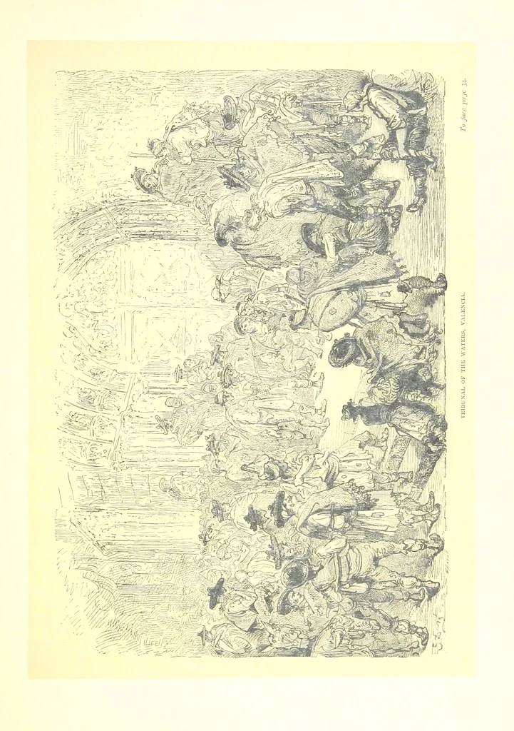 An illustration from Spain ... Illustrated by Gustave Doré. Translated by J. Thomson, 1881, leaf 55