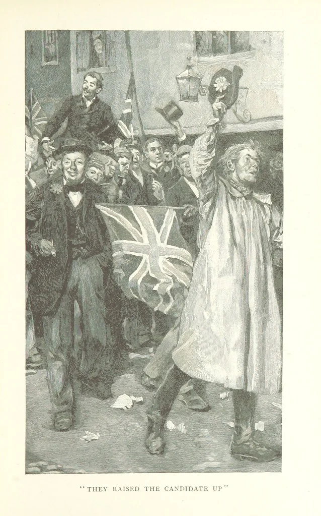 An illustration from Our English Cousins ... Illustrated, 1894, leaf 113