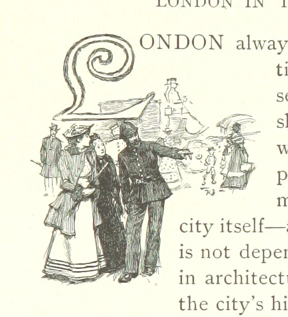 An illustration from Our English Cousins ... Illustrated, 1894, leaf 163
