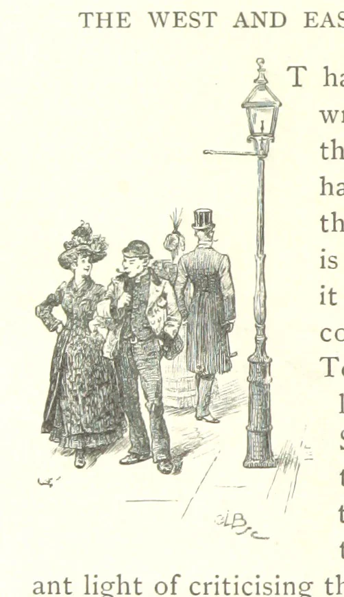 An illustration from Our English Cousins ... Illustrated, 1894, leaf 202