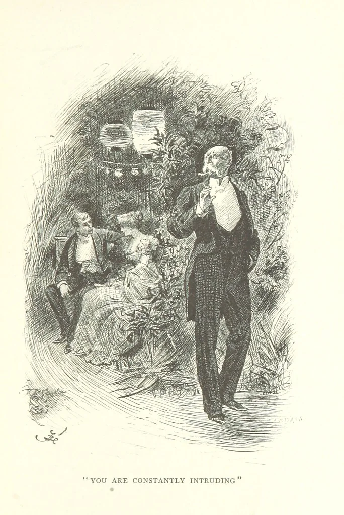 An illustration from Our English Cousins ... Illustrated, 1894, leaf 205