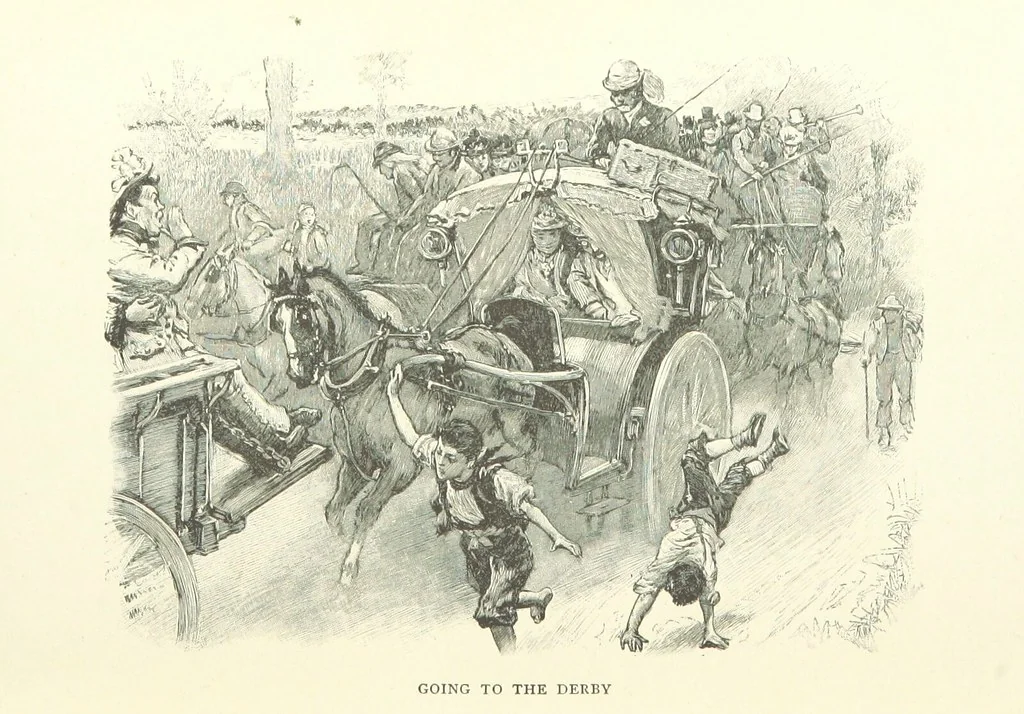An illustration from Our English Cousins ... Illustrated, 1894, leaf 21