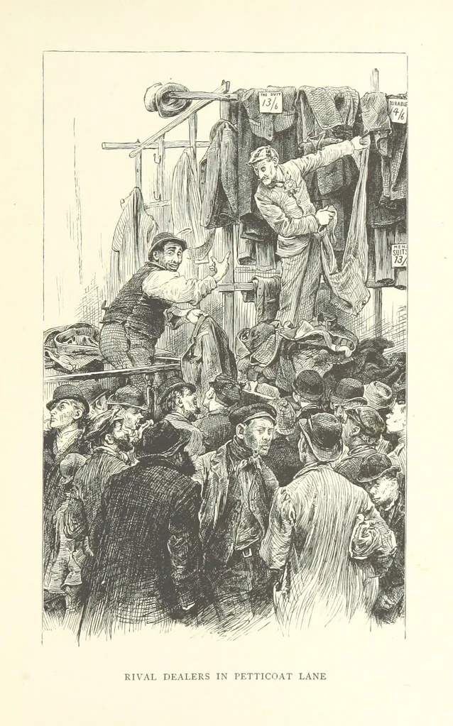 An illustration from Our English Cousins ... Illustrated, 1894, leaf 235