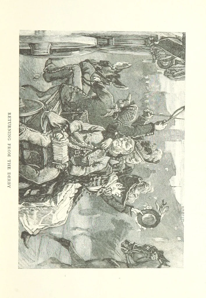 An illustration from Our English Cousins ... Illustrated, 1894, leaf 45