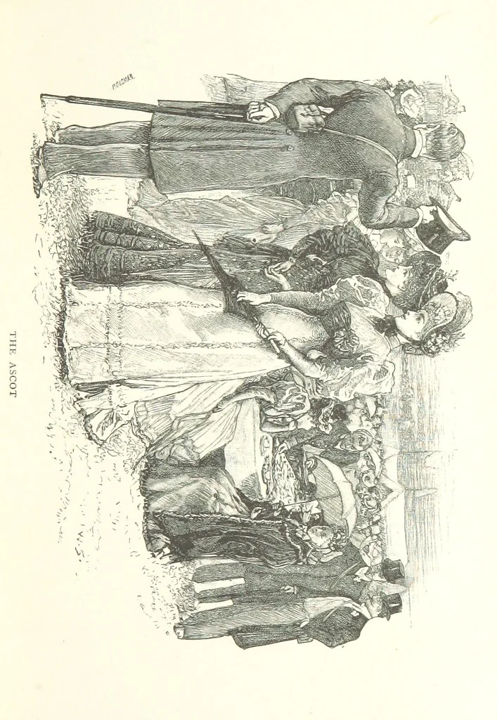 An illustration from Our English Cousins ... Illustrated, 1894, leaf 49