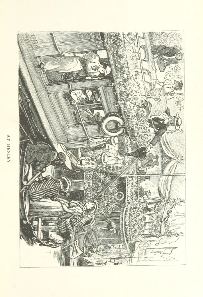 An illustration from Our English Cousins ... Illustrated, 1894, leaf 55