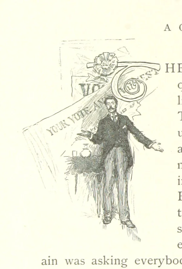 An illustration from Our English Cousins ... Illustrated, 1894, leaf 64