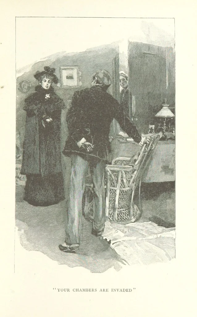 An illustration from Our English Cousins ... Illustrated, 1894, leaf 69