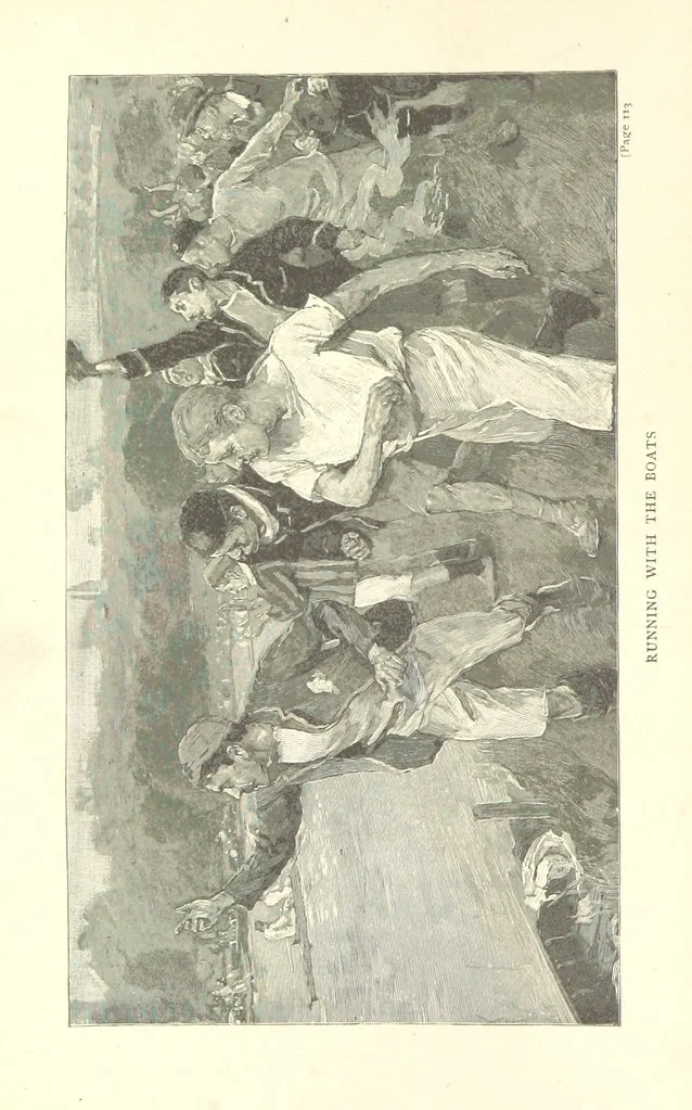 An illustration from Our English Cousins ... Illustrated, 1894, leaf 8