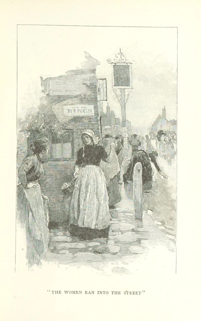 An illustration from Our English Cousins ... Illustrated, 1894, leaf 95