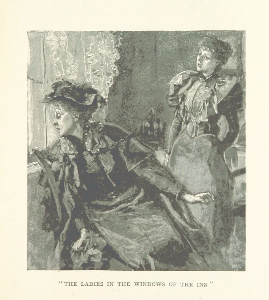An illustration from Our English Cousins ... Illustrated, 1894, leaf 101