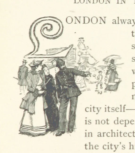 An illustration from Our English Cousins ... Illustrated, 1894, leaf 163