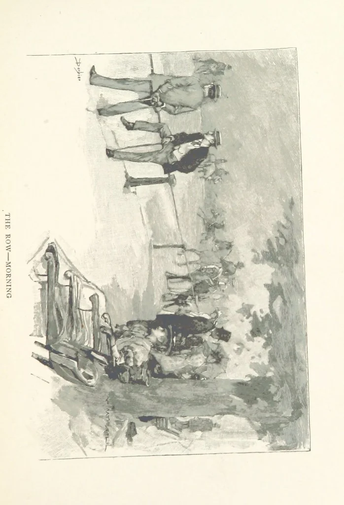 An illustration from Our English Cousins ... Illustrated, 1894, leaf 169