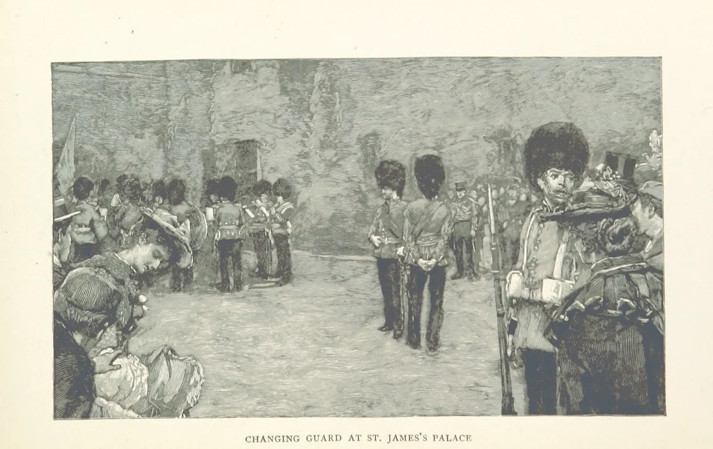 An illustration from Our English Cousins ... Illustrated, 1894, leaf 177